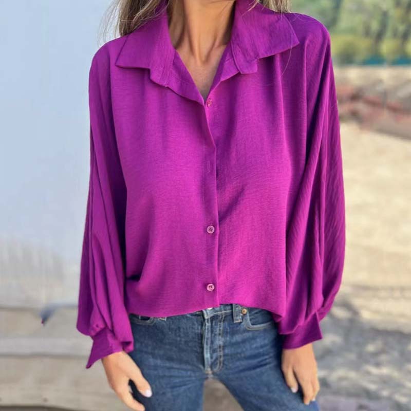 Isola - Elegant Button-Up Blouse