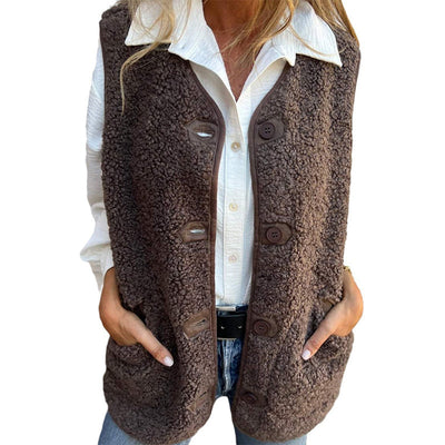 Sarah | Women's Autumn Short Warm Vest